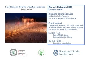 Seminario G. Manzi 24 febbraio 2020