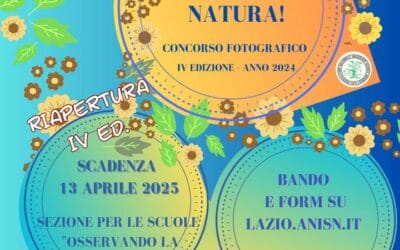 Riapertura temini della IV Edizione del Concorso Fotografico “Occhio alla Natura!”